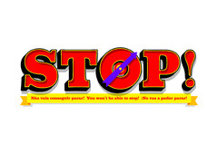 STOP! NÃO VAIS CONSEGUIR PARAR! YOU WON'T BE ABLE TO STOP! NO VAS A PODER PARAR!