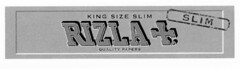 RIZLA +. KING SIZE SLIM QUALITY PAPERS SLIM