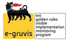 e-gruvis eni golden rules visible implementation monitoring program