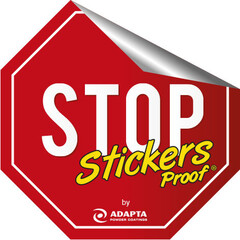 STOP Stickers Proof