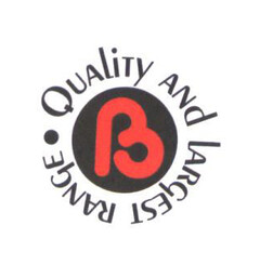 B QUALITY AND LARGEST RANGE