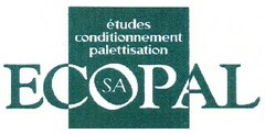 ECOPAL études conditionnement palettisation SA