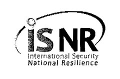 ISNR International Security National Resilience