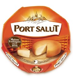 PORT SALUT 
Maîtres fromagers depuis 1816
Fabriqué en Pays de la Loire