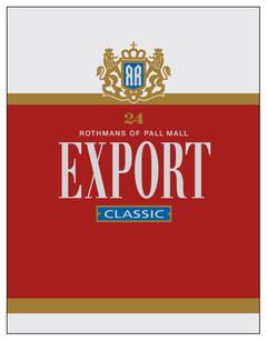 Rothmans of Pall Mall EXPORT CLASSIC