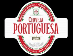 PRODUZIDA EM PORTUGAL PRODUCED IN PORTUGAL CERVEJA PORTUGUESA BY CORAL CERVEZA BEER BIER