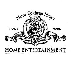 Metro Goldwyn Mayer TRADE MARK HOME ENTERTAINMENT