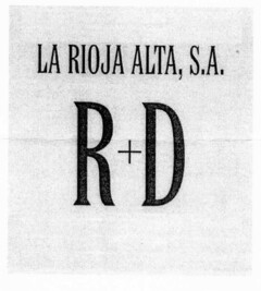 LA RIOJA ALTA, S.A. R+D