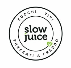 SLOW JUICE succhi vivi pressati a freddo