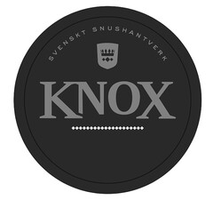 KNOX SVENSKT SNUSHANTVERK