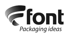 font Packaging ideas