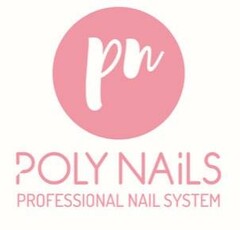 pn POLY NAILS PROFESSIONAL NAIL SYSTEM