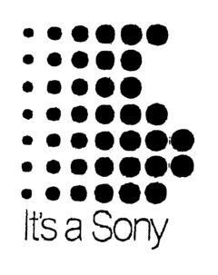 It´s a Sony