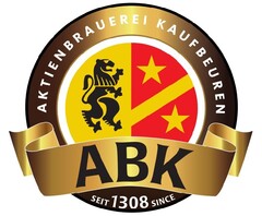 AKTIENBRAUEREI KAUFBEUREN ABK Seit 1308 Since