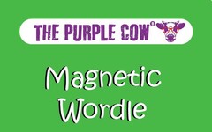 THE PURPLE COW Magnetic Wordle