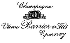 Champagne VBF Veuve Barrier & Fils Epernay