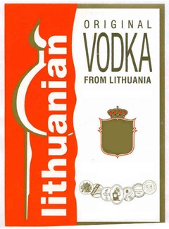 lithuanian ORIGINAL VODKA FROM LITHUANIA
