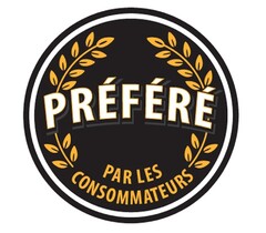 PRÉFÉRÉ PAR LES CONSOMMATEURS