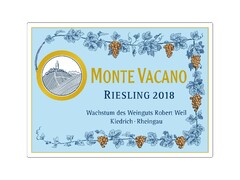 MONTE VACANO RIESLING 2018