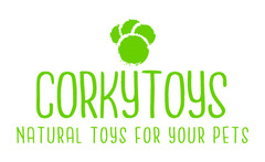 corkytoys natural toys for your pets