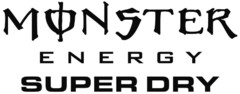 MONSTER ENERGY SUPER DRY