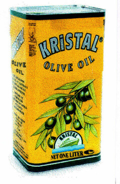 KRISTAL OLIVE OIL KRISTAL NET ONE LITER