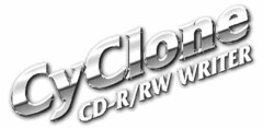 CyClone CD-R/RW WRITER