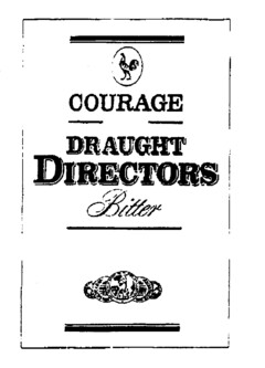 COURAGE DRAUGHT DIRECTORS Bitter