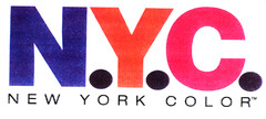 N.Y.C. NEW YORK COLOR