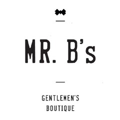 MR. B'S GENTLEMEN'S BOUTIQUE