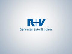 R+V Gemeinsam Zukunft sichern.