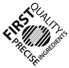 FIRST QUALITY PRECISE INGREDIENTS
