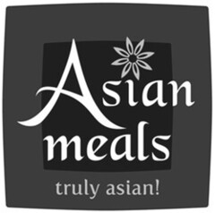 Asian meals truly asian!