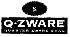 1/4 Q·ZWARE QUARTER ZWARE SHAG