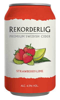 REKORDERLIG PREMIUM SWEDISH CIDER STRAWBERRY-LIME