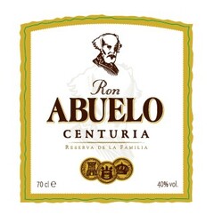 RON ABUELO CENTURIA Reserva de la famila 70cl 40%vol.