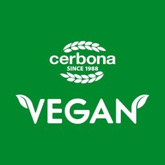 cerbona since 1988 vegan