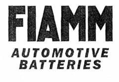 FIAMM AUTOMOTIVE BATTERIES