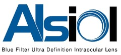 Alsiol Blue Filter Ultra Definition Intraocular Lens