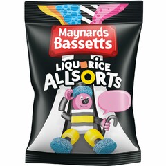 MAYNARDS BASSETTS LIQUORICE ALLSORTS