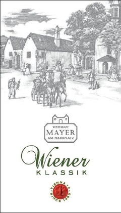 Weingut Mayer am Pfarrplatz Wiener Klassik Vienna 19 Since 1683