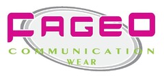 FAGEO COMMUNICATION WEAR