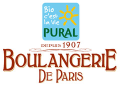 Bio c'est la vie PURAL DEPUIS 1907 BoulangeriE De Paris
