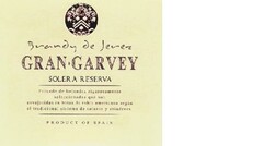 Brandy de Jerez GRAN GARVEY SOLERA RESERVA