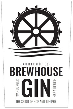 KUHLEMÜHLE BREWHOUSE GIN - WARBURGER - BRAUEREI - THE SPIRIT OF HOP and JUNIPER