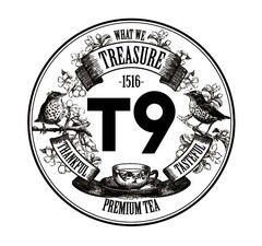 WHAT WE TREASURE 1516 T9 PREMIUM TEA THANKFUL TASTEFUL