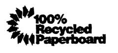 100% RECYCLED PAPERBOARD
