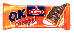 nora O.K Caramel Biscuit