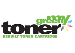 my green toner REBUILT TONER CARTRIDGE