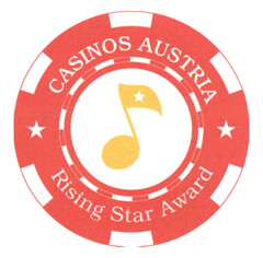 CASINOS AUSTRIA RISING STAR AWARD